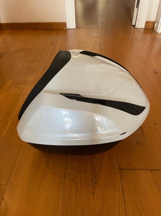 Baúl Moto Honda SH Blanco.
