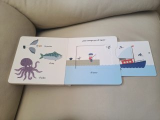 Lote 4 libros infantiles con solapas y tiradores