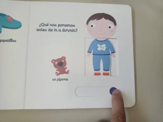 Lote 4 libros infantiles con solapas y tiradores