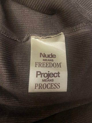 Nude Project Regina Tank Top Marrón Talla S