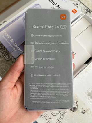 Xiaomi Redmi Note 14 5G Morado