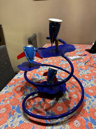 Lámpara Techo Infantil Azul/Rojo