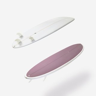 Tabla Surf Híbrida Malva Resina 8' 62 l 3 Quillas