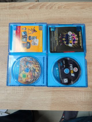 Dragon Ball FighterZ y FIFA 18 PS4