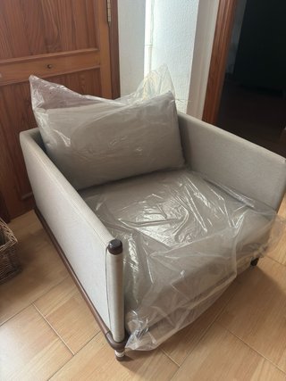 Sillón madera acacia Olivia Sklum