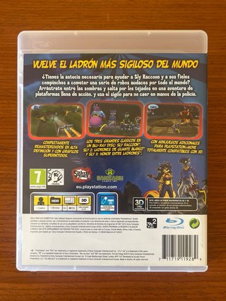🇪🇸THE SLY TRILOGY PS3 CAJA Y MANUAL