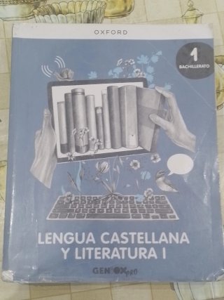 Lengua castellana y literatura I. Libro del est...