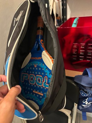 Paletero Padel Boomerang + Pala Decathlon