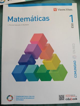 Libro matemáticas 1 eso