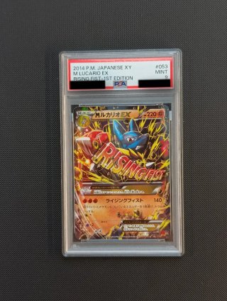 Carta Pokémon PSA 9 M Lucario EX 1st Edition
