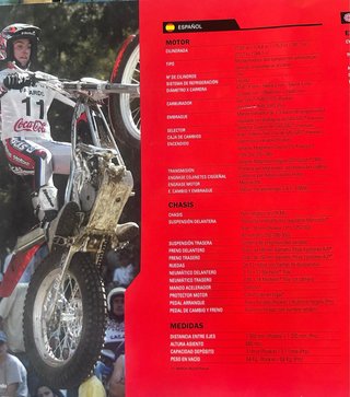 Gas gas 315R Trial 80cc Roja/Plata
