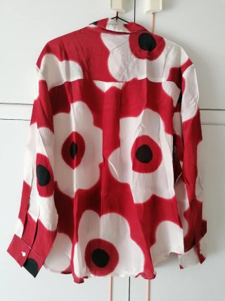 Camisa fluida estampada Parfois