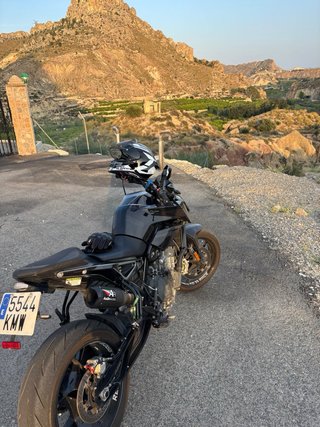 KTM Duke 790 L Negra