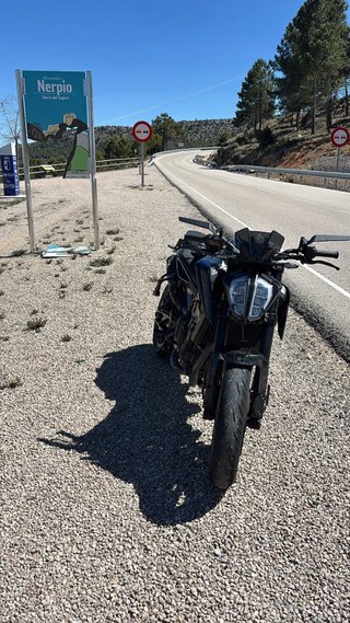 KTM Duke 790 L Negra