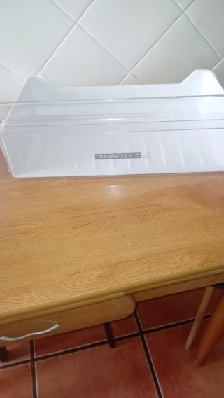 Cajones y baldas cristal frigorífico Whirlpool