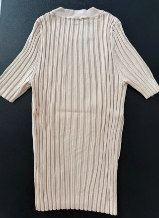 Top Zara punto rosa talla S
