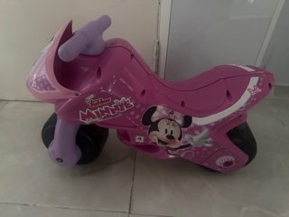 Moto infantil Minnie rosa