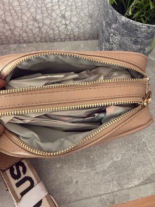 Bolso bandolera  beige