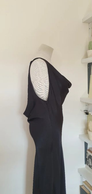 Abito lungo nero Zara