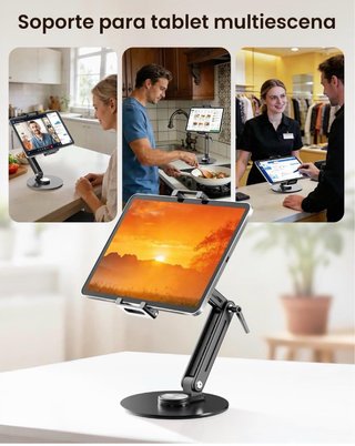 Soporte ajustable tablet/monitor portátil