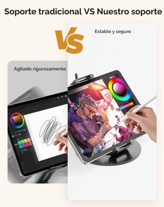 Soporte ajustable tablet/monitor portátil