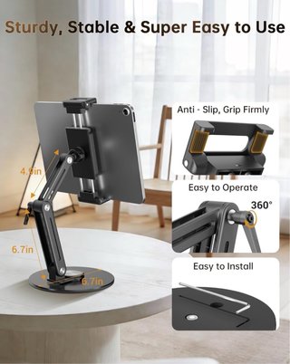 Soporte ajustable tablet/monitor portátil
