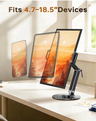 Soporte ajustable tablet/monitor portátil