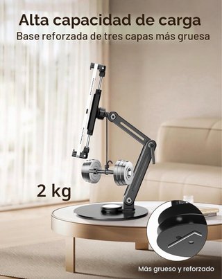 Soporte ajustable tablet/monitor portátil