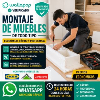 Montaje de muebles a domicilio