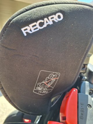 Silla Coche Recaro Young Sport Hero Negra