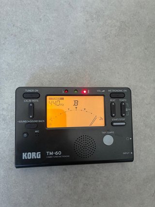 Afinador y Metrónomo Korg TM-60