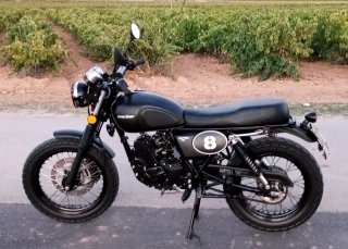 Macbor Eight Mile 125cc Scrambler 2019