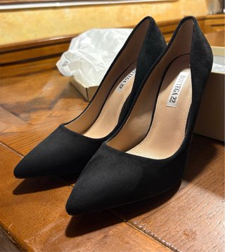 Décolleté Bottega 22 camoscio nere