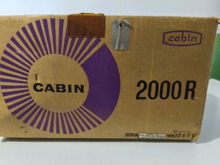 Proyector de diapositivas Cabin 2000R