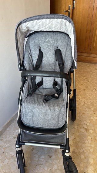 Carro Bugaboo Fox 2 completo bebé gris
