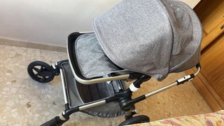 Carro Bugaboo Fox 2 completo bebé gris