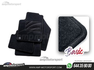 ALFOMBRAS DE MOQUETA BASIC JEEP WRANGLER JK 2007-2018