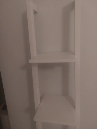 Estantería Escalera Blanca