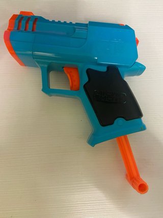 Pistola Nerf Fortnite Azul y Naranja