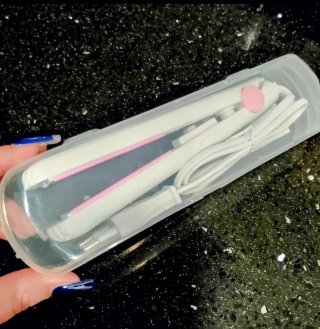 Mini piastra capelli da viaggio