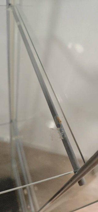 Estantería Cristal Ikea Negra Transparente