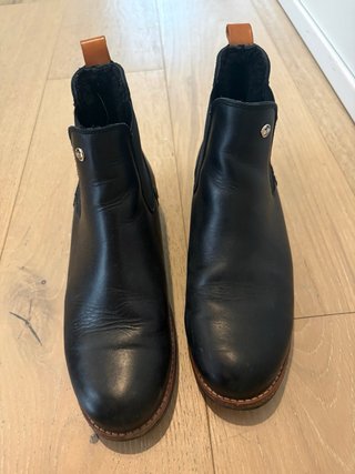 Botines Panama Jack Negros