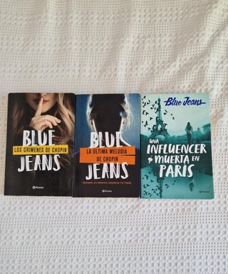 Lote de libros Blue Jeans