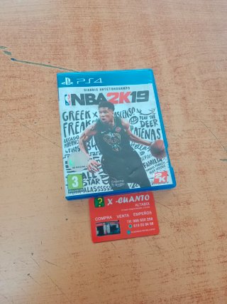 JUEGO PS4 NBA 2K19