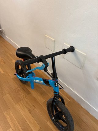 Bici sin pedales BTWIN azul Decathlon