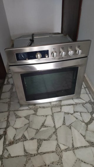 Horno Inox y vitrocerámica Teka
