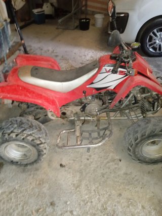 Quad 50cc Rojo Todoterreno