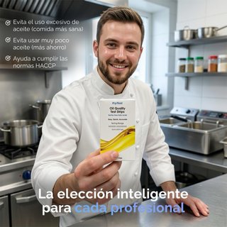 NUEVO! Tiras Test Aceite Freidora 150 uds