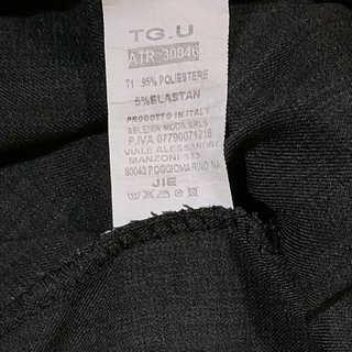 JIE Pantaloncini Corti Shorts Nero con fascia