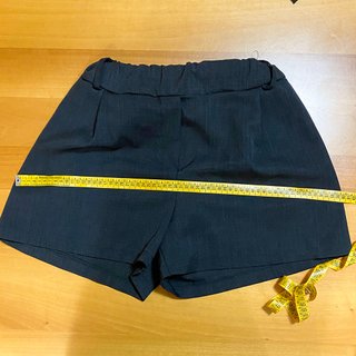 JIE Pantaloncini Corti Shorts Nero con fascia